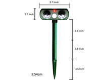 Thumbnail for Insect Repeller Animal Repeller Ultrasonic Solar Powered