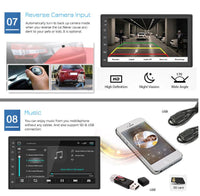 Thumbnail for Car Stereo Bluetooth Player with GPS+ Reverse camera