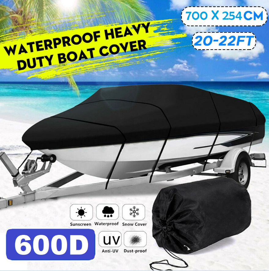 Boat Cover 600D Boat 20-22FT