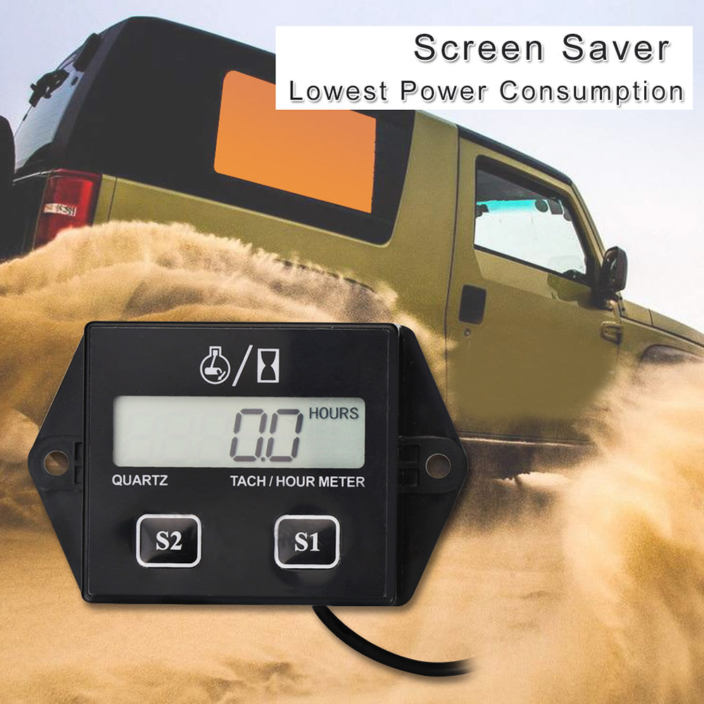 Tachometer Digital Hour Meter Tachometer