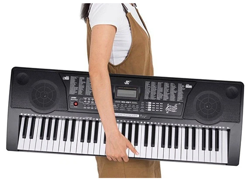 Electric Keyboard Piano 61-Key LCD Display With USB - Homyspire NZ