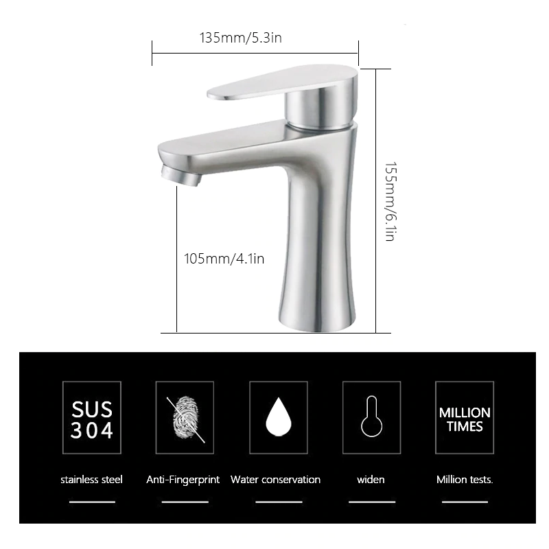 Basin Mixer Tap Water Tap Faucet Spout