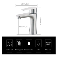 Thumbnail for Basin Mixer Tap Water Tap Faucet Spout