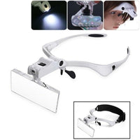 Thumbnail for Head Mount Magnifier with LED lamp