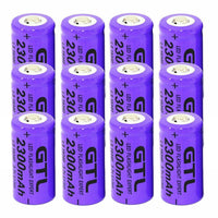 Thumbnail for CR123A Rechargeable Batteries for Arlo Cameras 12pcs + Charger