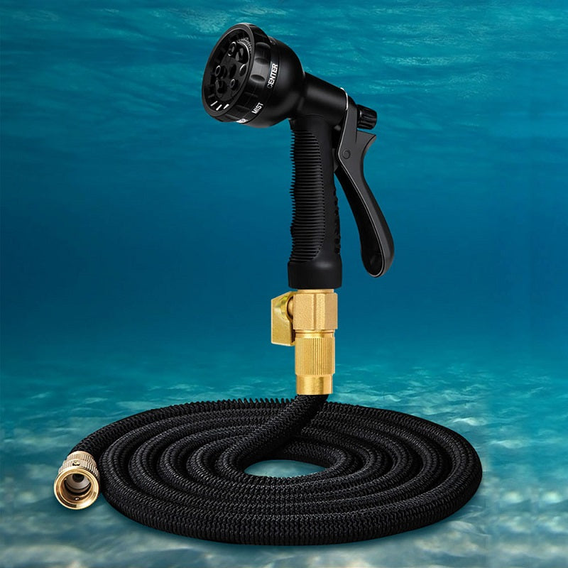 Expandable Flexible Garden Hose Spray Nozzle 100ft