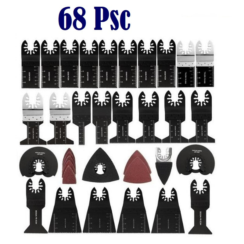 Multi Tool Oscillating Saw Blades 68PCS