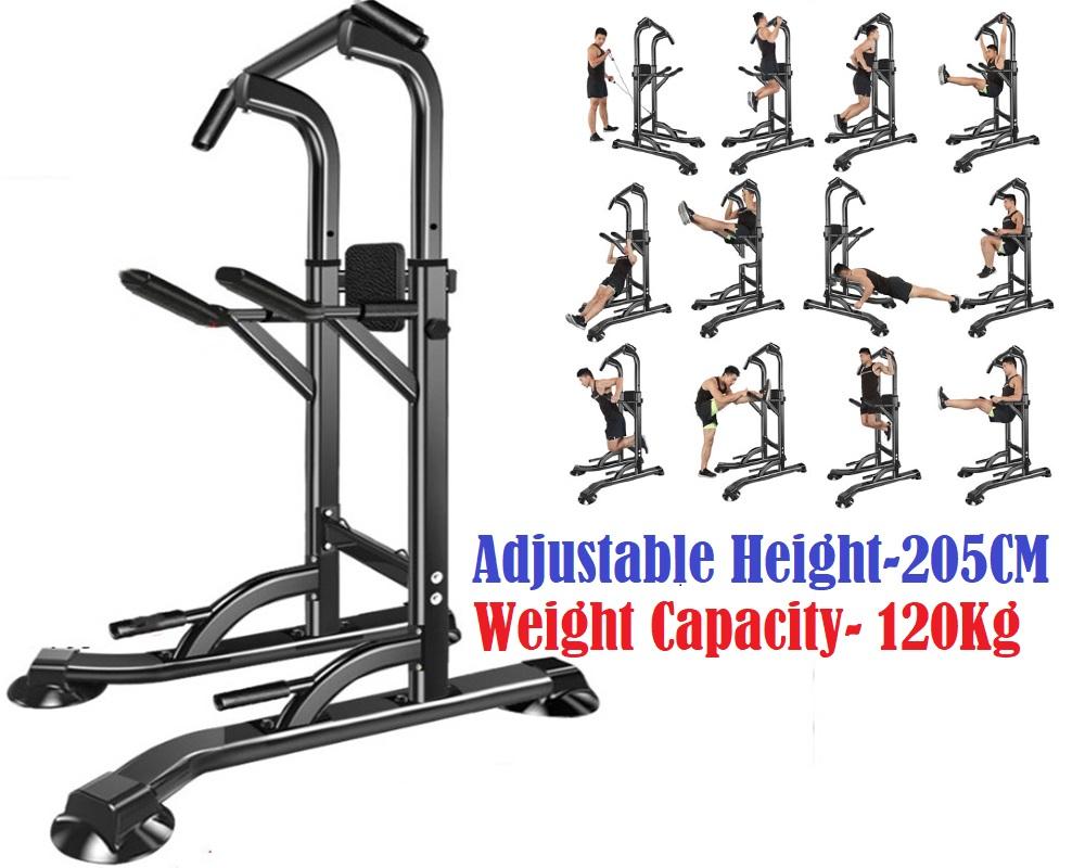 Power Tower Home Gym Adjustable Height Pull Up Bar