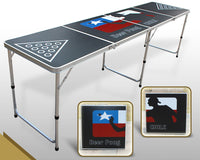 Thumbnail for 8' Beer Pong Table - Lightweight & Portable with Carrying Handles