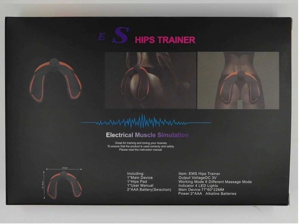 Hip Trainer Muscle Stimulator ABS Wireless Fitness Buttock Butt Massager