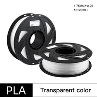 Thumbnail for 3D PLA Filament FDM 1.75 Degradable (Transparent)