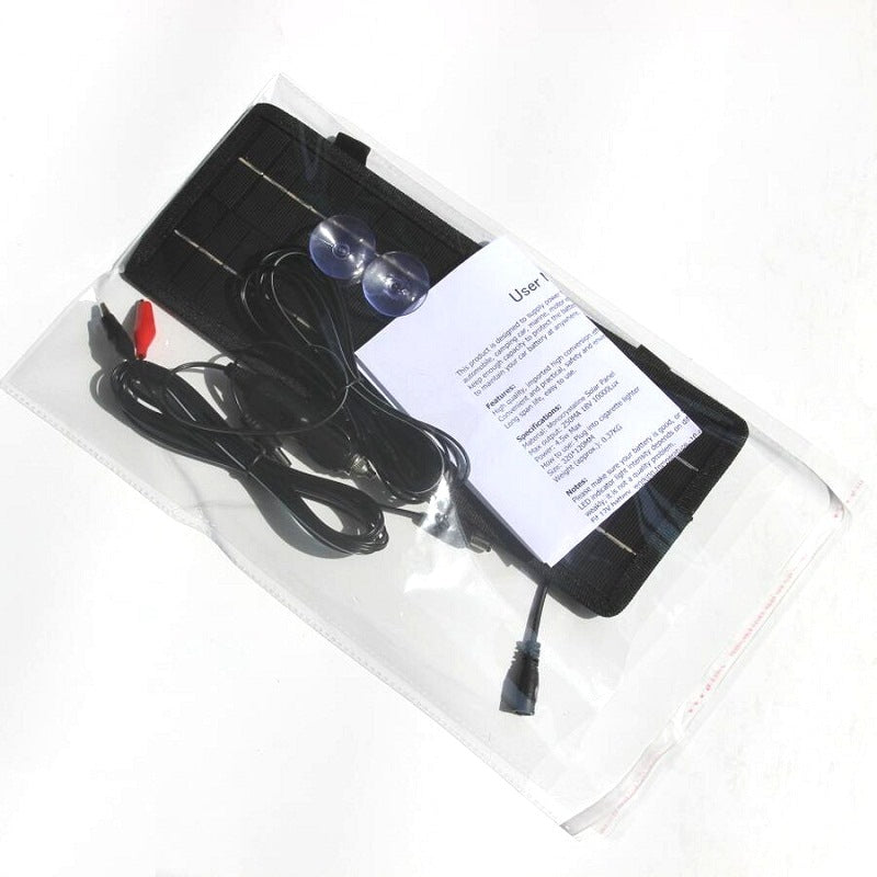 Solar Car battery Charger