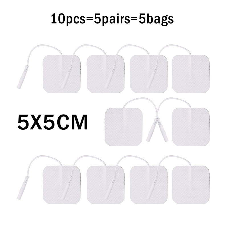 10PC Tens Machine Pads - 4 x 4cm