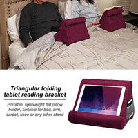 Thumbnail for iPad Pillow Stand Flip Pillow Cushion Stand for Tablet/Magazine/iPad/Book