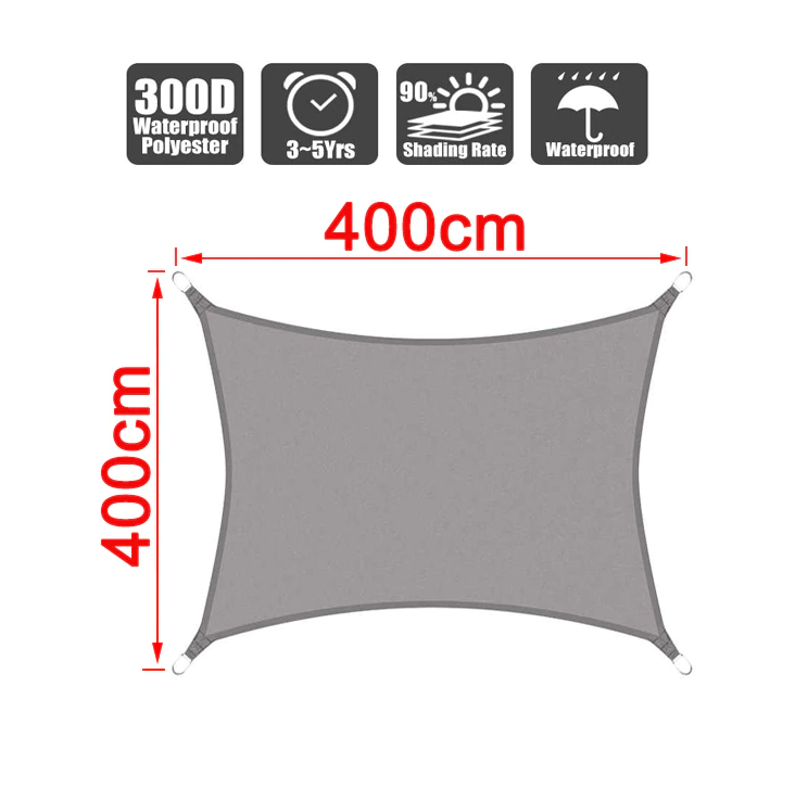 Sun Shade Sail 4m*4m