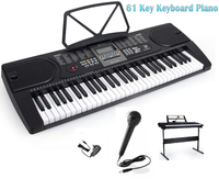 Thumbnail for 61 Key Electronic Piano Keyboard & Stand