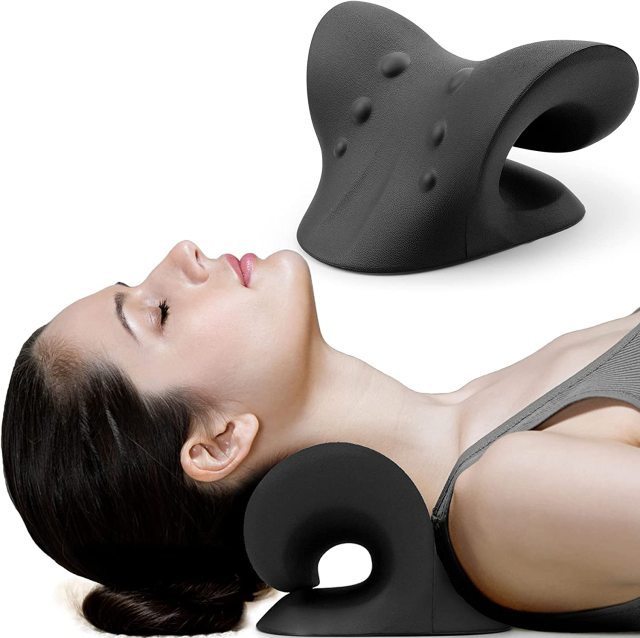 Neck Traction Pillow Stretcher