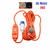 Thumbnail for Caravan Lead Camping Lead 16A to 10A RCD Lead Cable 10M