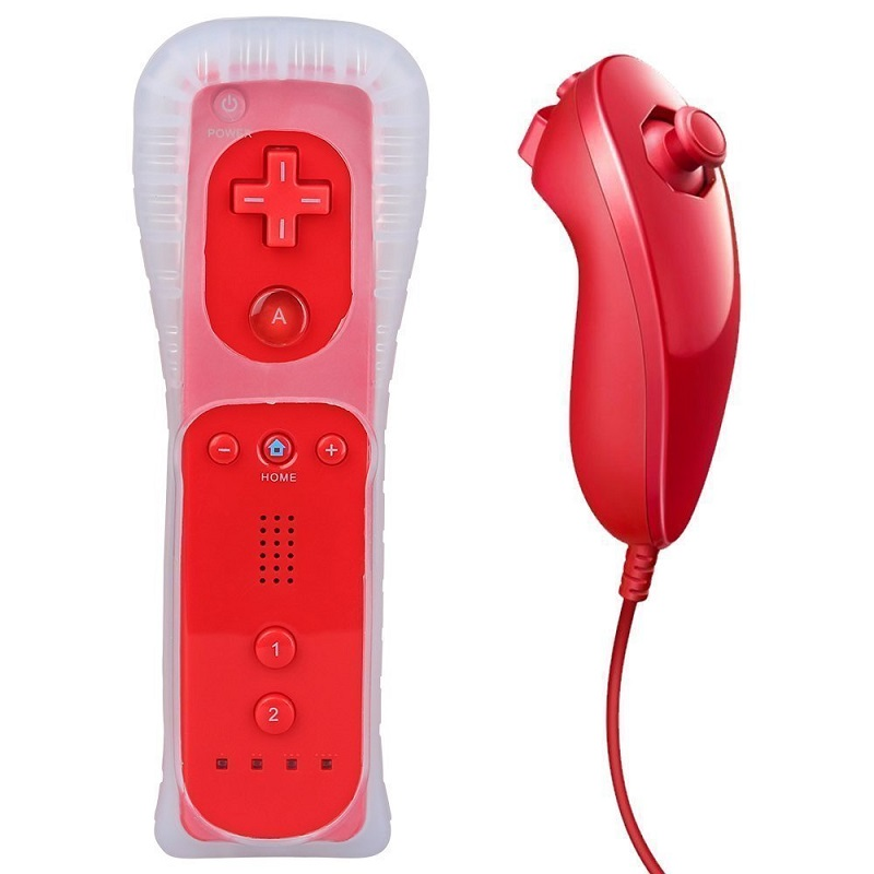 Replacement Remote Controller with Nunchuk for Wii