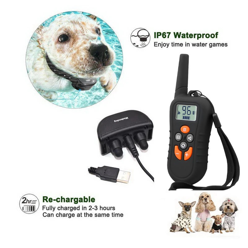 Dog Training Collar Rechargeable Waterproof