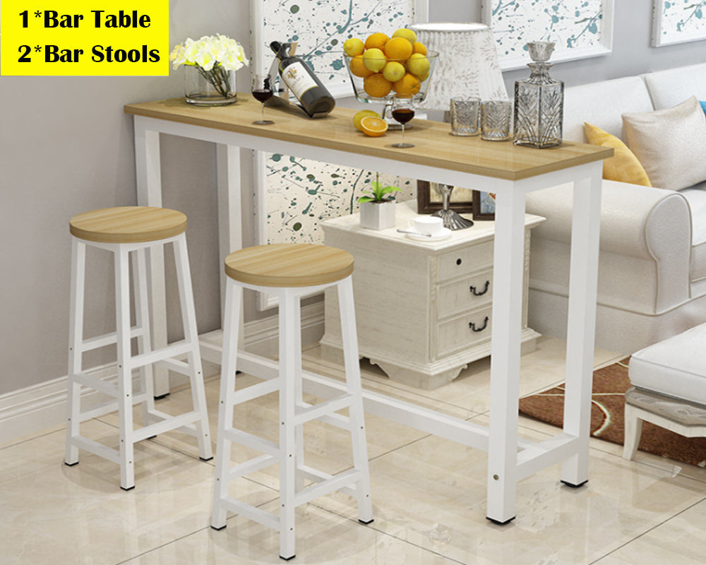 Bar Table Set with Bar Stools Chairs