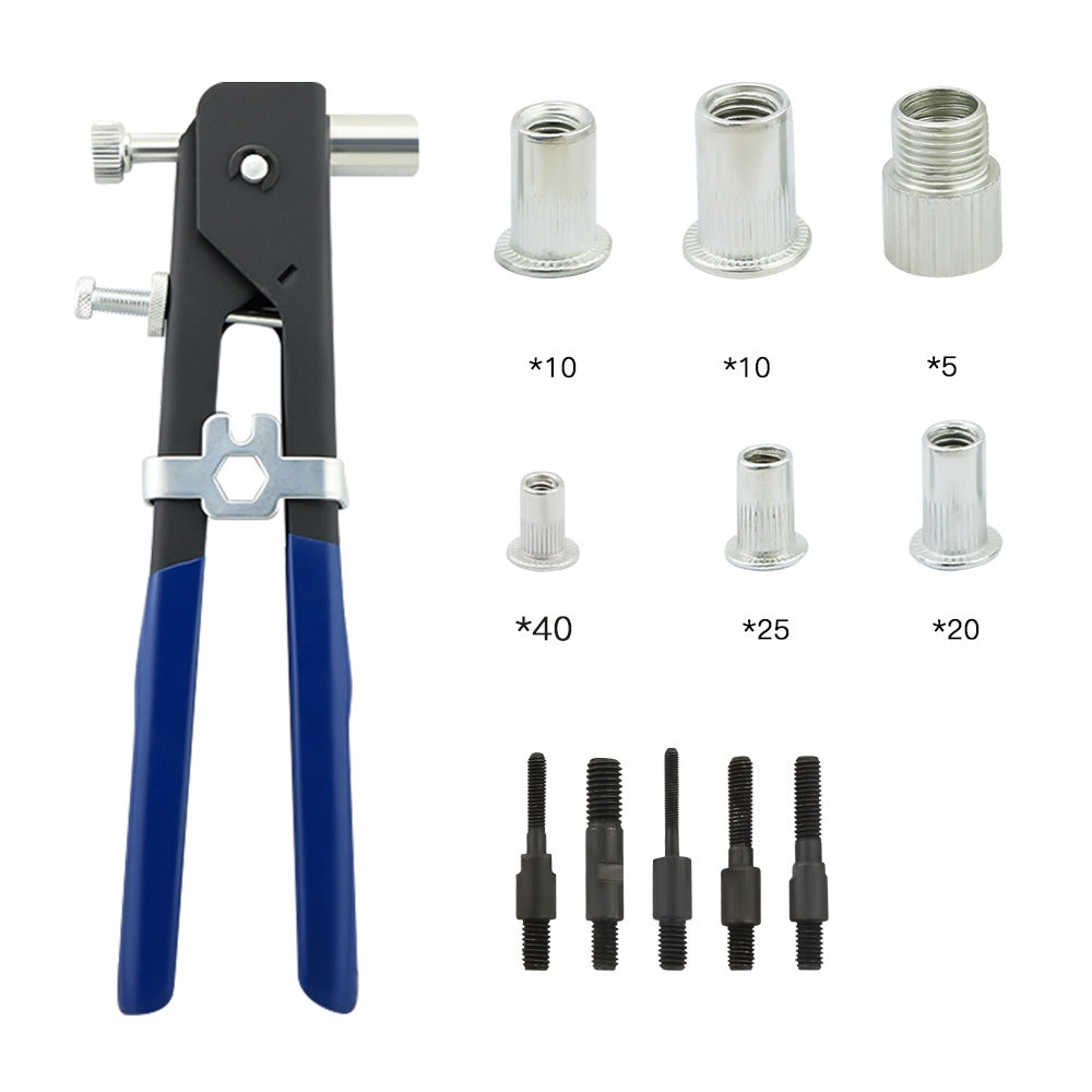 110pcs Rivet Nut Rivnut Tool Kit