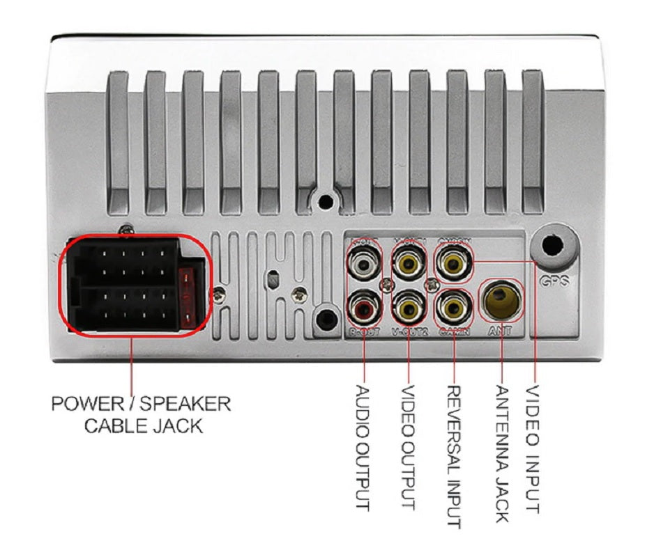 Car Stereo with reverse Camera