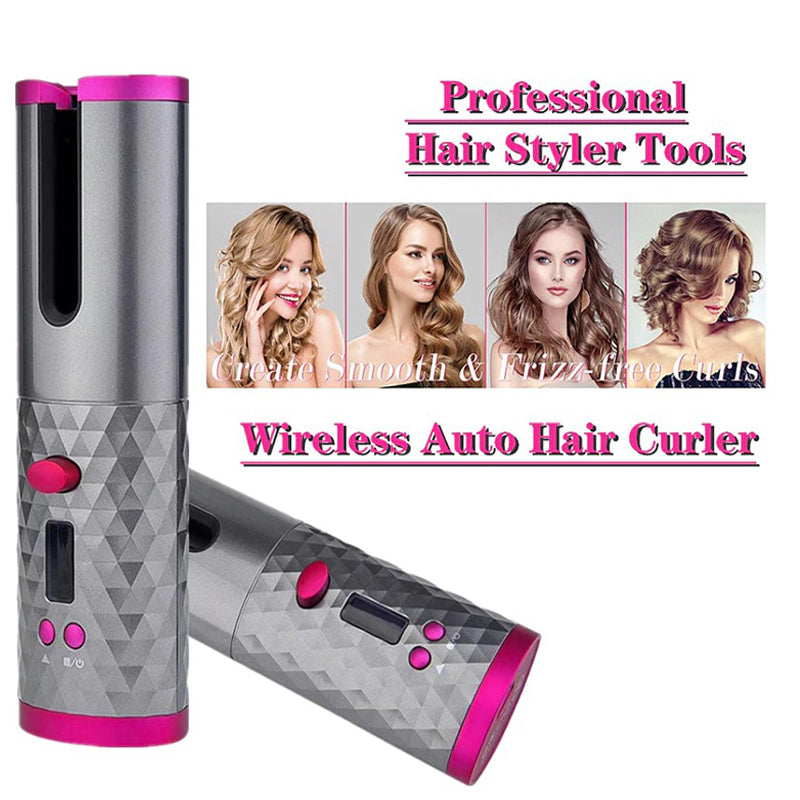 Hair Curler Cordless Automatic