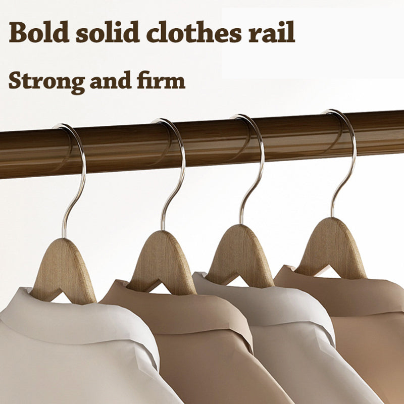 Bamboo Wardrobe Garment Clothes Rack