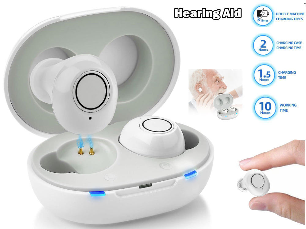 Rechargeable Hearing Aids with Battery