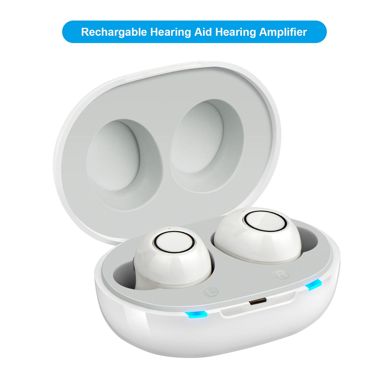 Rechargeable Hearing Aids with Battery