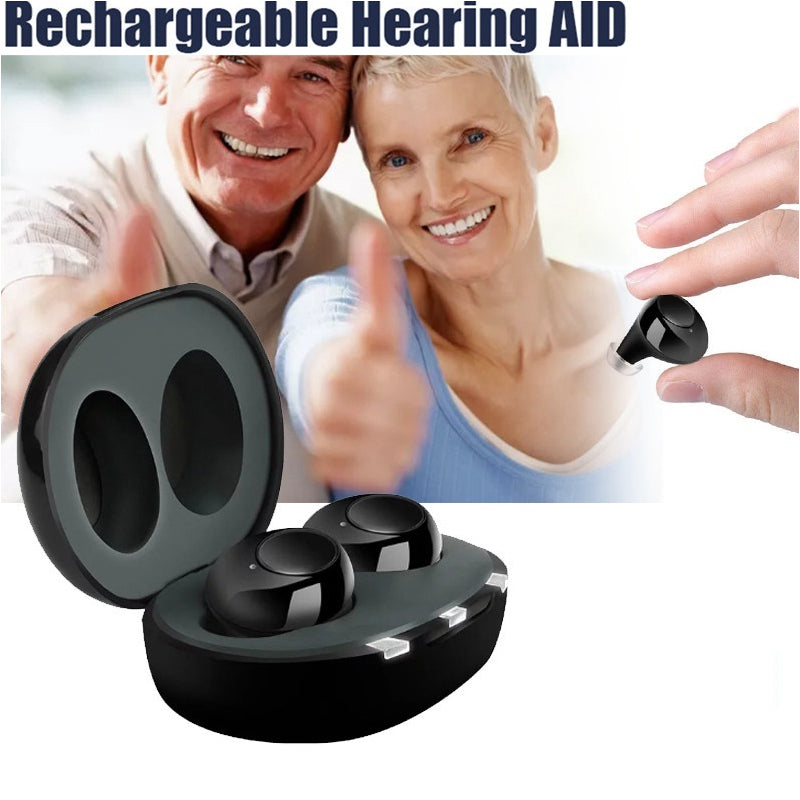 Rechargeable Hearing Aids with Battery