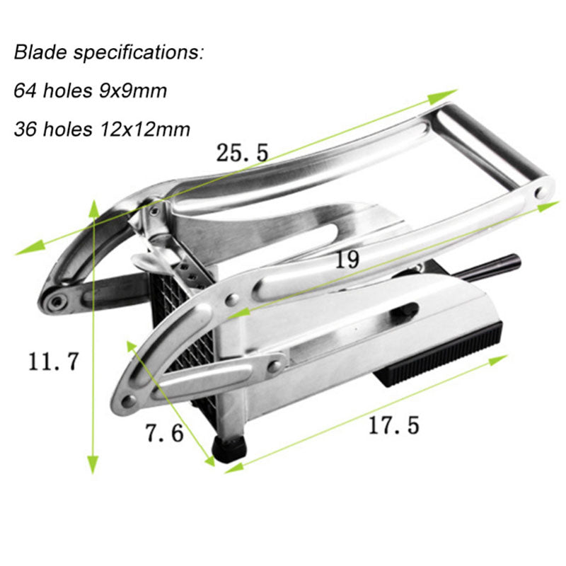 French Fries Cutter Potato Chips Cutting Machine