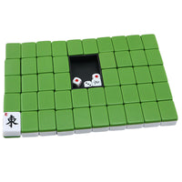 Thumbnail for Mahjong Set With Numbers and Characters Green