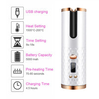 Thumbnail for Hair Curler Cordless Automatic