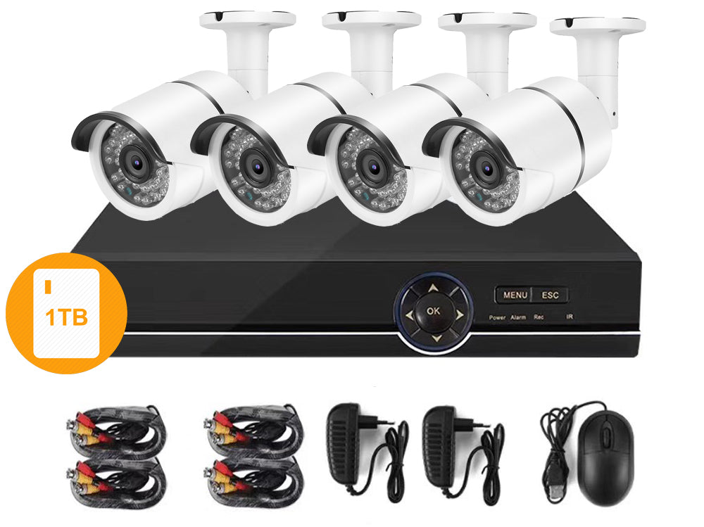 Security Camera System 1Tb Storage - Homyspire NZ