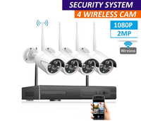 Thumbnail for Wireless Security Camera system with 4 Cameras