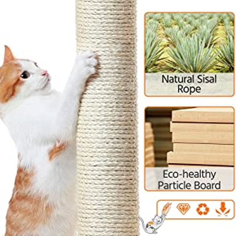 Cat Tree House Scratching Post Tree Play House