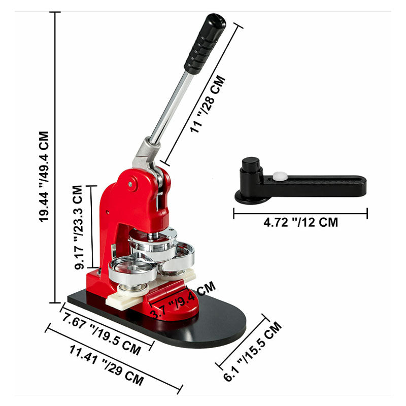 Button Maker Machine Badge Punch