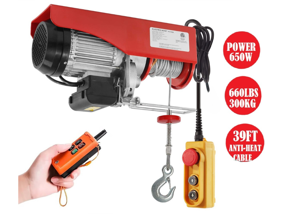 Wireless Hoist Winch 300KG