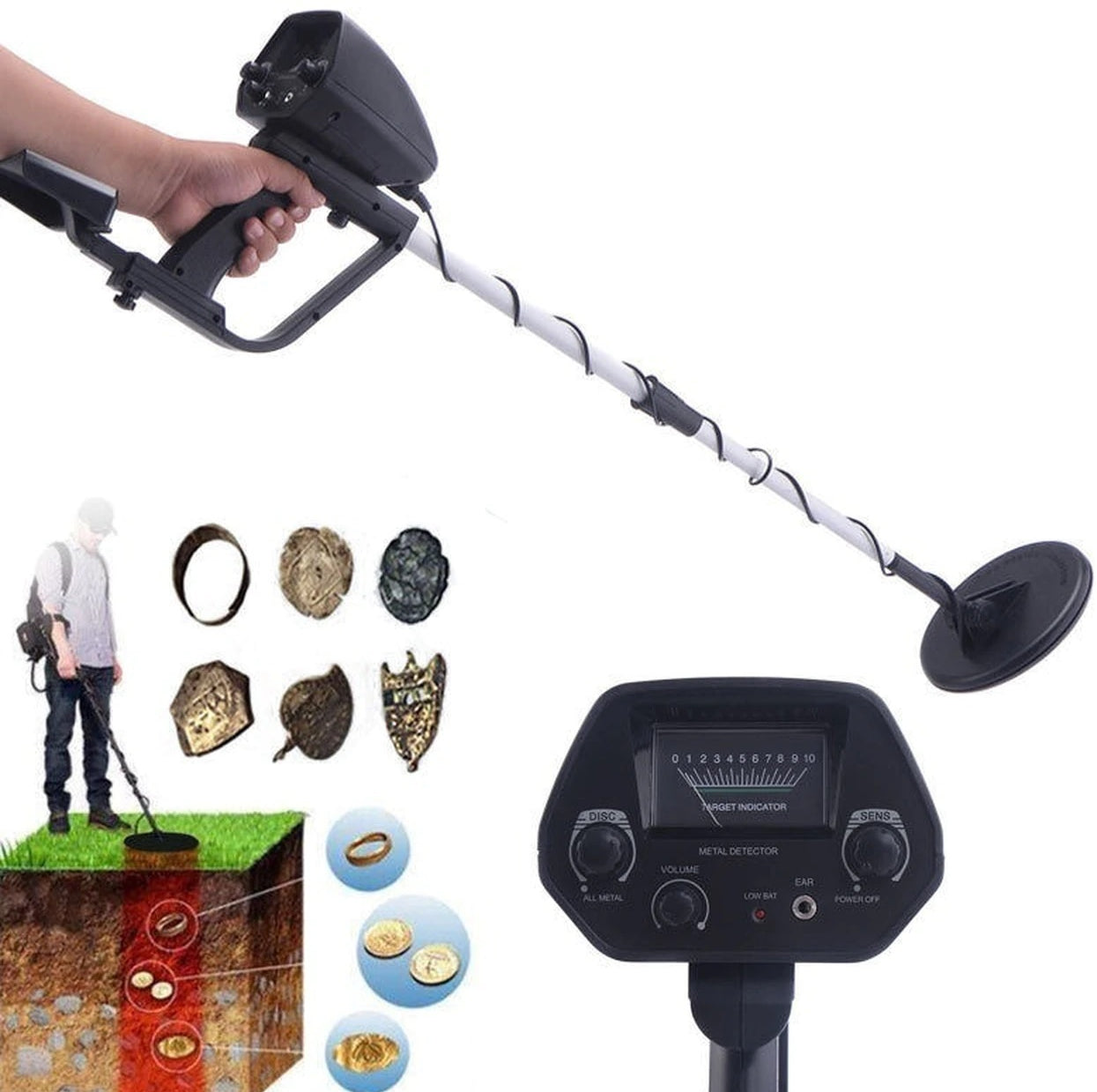 Metal Detector for Treasure Hunting