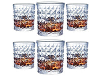 Thumbnail for Whiskey Glass Tumbler Set Imported Crystal Rocks Whisky Glass for Scotch, Vodka, Liquor, Alcohol, Juice, Water Drinks