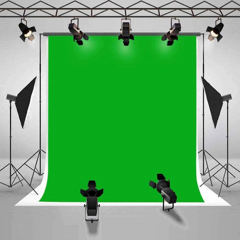 Chromakey Green Screen Backdrop 3mx2m