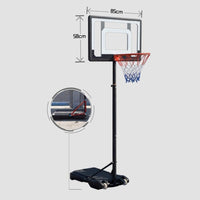 Thumbnail for Basketball Hoop with Stand Ring 2.5M