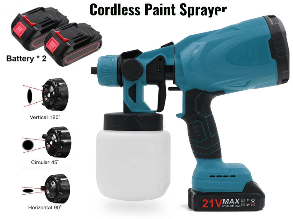 Cordless High Pressure Spray Gun Paint Sprayer