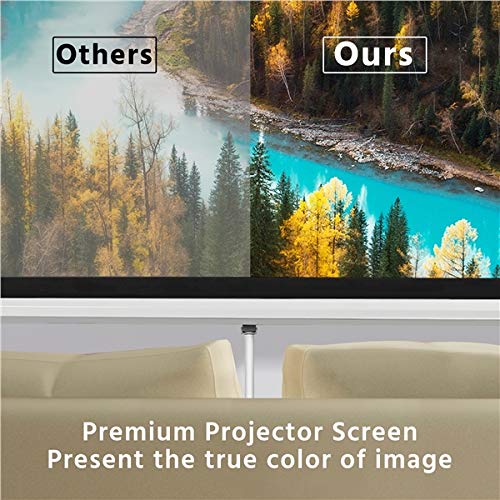 100" Portable Projector Screen with Stand