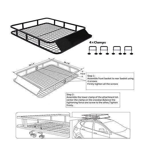 Car top Basket Rack Universal