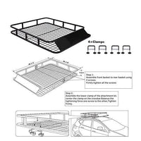 Thumbnail for Car top Basket Rack Universal