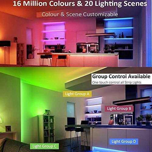 LED strip Light RGB 10M App Control