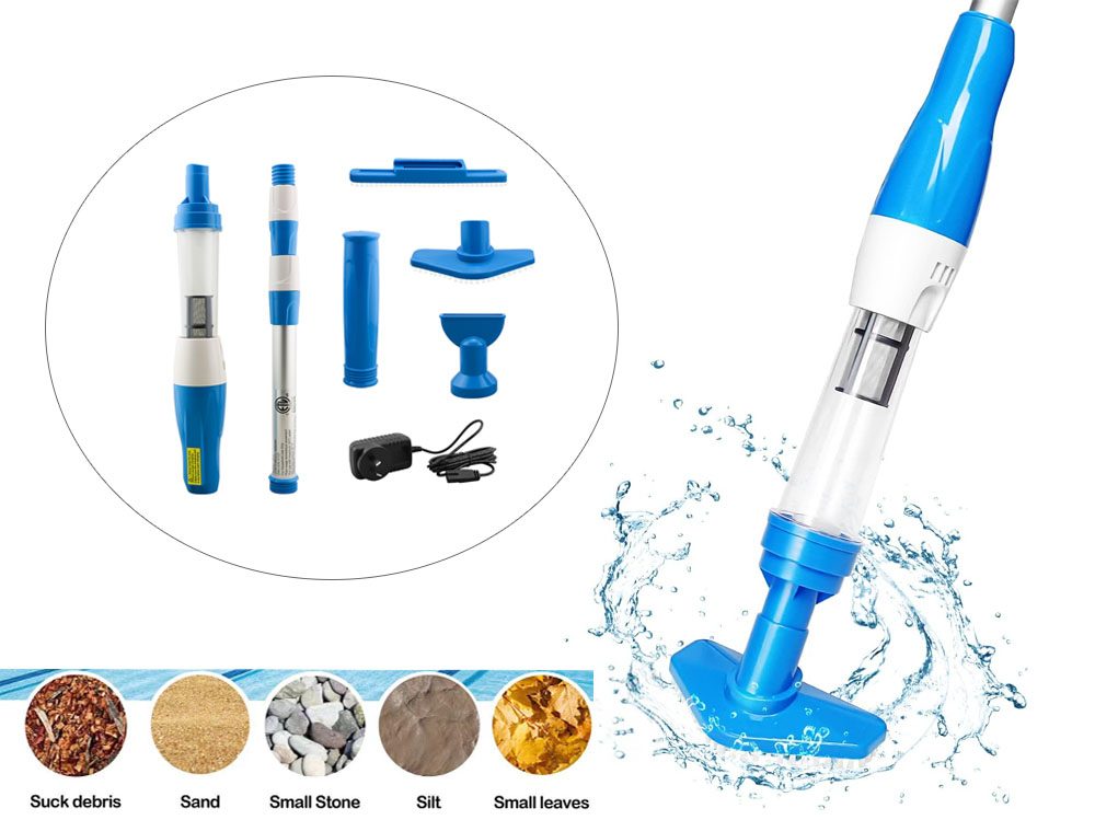 Cordless Rechargeable Vacuum Cleaner for Swimming Pool and Spa